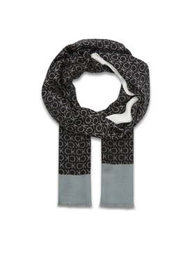 Calvin Klein Calvin Klein Šal Geo Minimal K60K610228 Crna