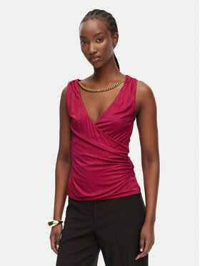 Marciano Guess Marciano Guess Marškinėliai G6GP11 K3617 Rožinė Slim Fit