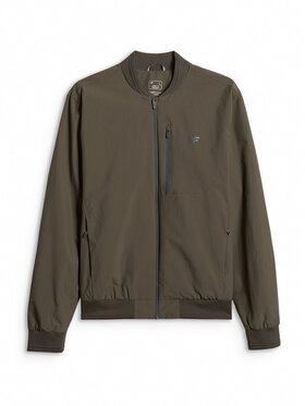 4F 4F Kurtka przejściowa CITY JACKETS Khaki Regular Fit