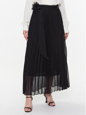 Dixie Dixie Plisovaná sukně G319V007A Černá Regular Fit