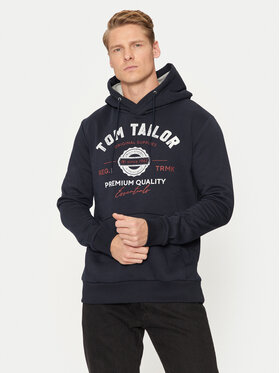 Tom Tailor Tom Tailor Majica dugih rukava 1043292 Plava Regular Fit