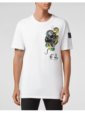 PHILIPP PLEIN PHILIPP PLEIN T-Shirt 30975 Biały Regular Fit