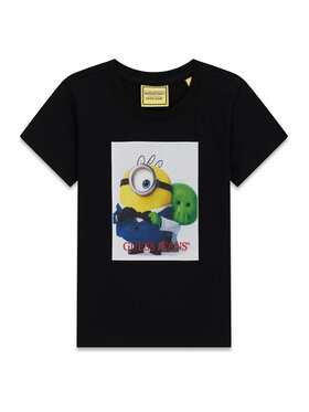 Guess Jeans Guess Jeans T-Shirt N6YI27 K6651 Μαύρο Regular Fit