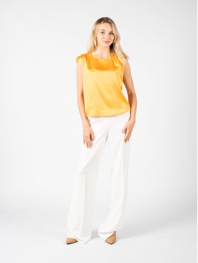 PINKO PINKO Bluzka 1V10XZ A0DG Pomarańczowy Oversize