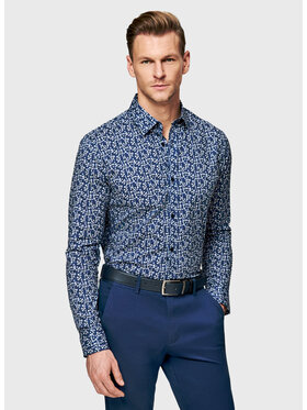 Pako Lorente Pako Lorente Koszula P26SF-1X-060 Granatowy Slim Fit