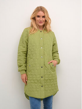 Kaffe Kaffe Geacă Shally 10504093 Verde Regular Fit