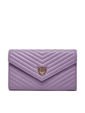 Pinko Pinko Große Damen Geldbörse Compact Wallet L AI 23-24 PCPL 100882 A0GK Violett