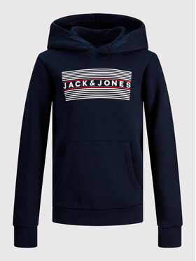 Jack&Jones Junior Majica Dugih Rukava Corp Logo 12152841 Tamnoplava Regular Fit