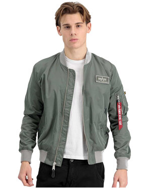 Alpha Industries Alpha Industries Kurtka bomber AI.126101-134-L Szary Regular Fit