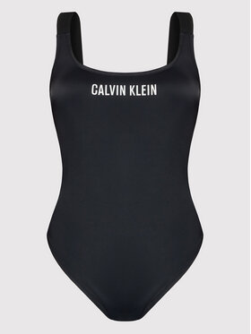 Calvin Klein Swimwear Calvin Klein Swimwear Strój kąpielowy Scoop Back One Piece-Rp Plus KW0KW01668 Czarny