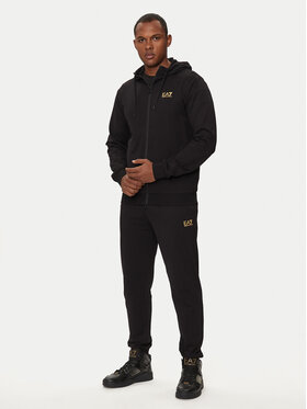 EA7 Emporio Armani EA7 Emporio Armani Спортивний костюм 8NPV63 PJVRZ 0208 Чорний Regular Fit
