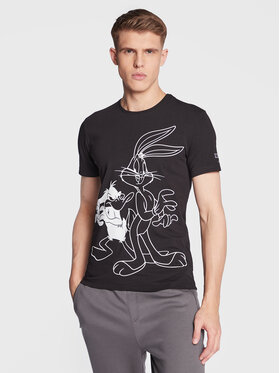 Iceberg Iceberg Тишърт 20EI1P0F012639A Черен Regular Fit