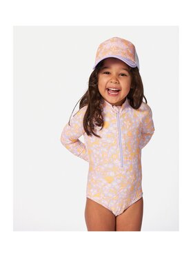 Rip Curl Rip Curl Strój kąpielowy Rainbow Tide Ls Surfsuit-Girl Kolorowy