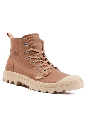 Palladium Palladium Turistická obuv Pampa Zip Lth Ess 76888-254-M Hnědá