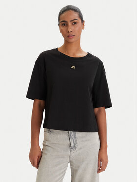 Armani Exchange Armani Exchange Tričko XW001836 AF10356 UC001 Čierna Regular Fit