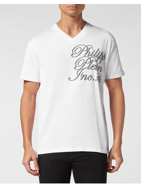PHILIPP PLEIN PHILIPP PLEIN Tričko 9929 Biela Regular Fit