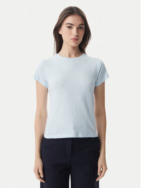 Tommy Hilfiger Tommy Hilfiger T-Shirt WW0WW48702 Hellblau Slim Fit