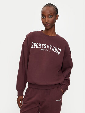 Athlecia Athlecia Bluză Giannis W Crew Neck EA243363 Vișiniu Regular Fit
