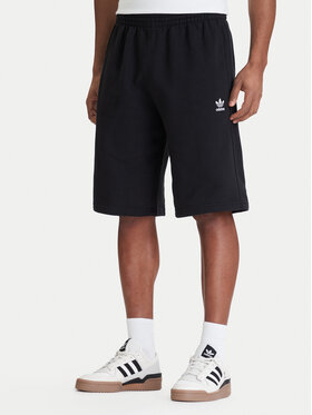 adidas adidas Sportovní kraťasy Trefoil Essentials JV6054 Černá Loose Fit