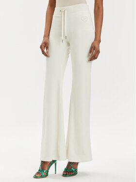 Juicy Couture Juicy Couture Teplákové nohavice Rodeo Layla JCBBJ223823 Écru Regular Fit