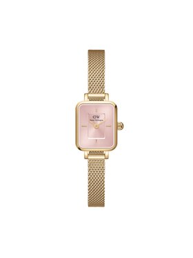Daniel Wellington Daniel Wellington Zegarek Quadro Mini Evergold DW00100655 Różowy