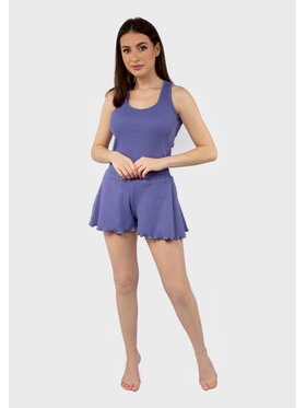 DKaren Sport DKaren Sport Dres DK-K-P1 Fioletowy Classic Fit