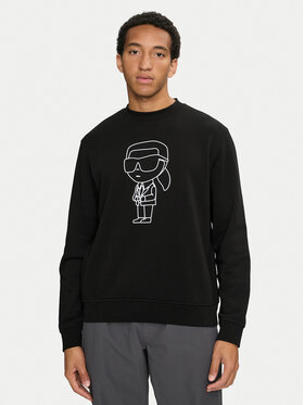KARL LAGERFELD KARL LAGERFELD Mikina 705034 544910 Čierna Regular Fit