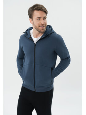 Volcano Volcano Bluza B-WOLF Niebieski Regular Fit