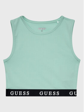 Guess Guess Marškinėliai J2YI34 KABR0 Mėlyna Slim Fit