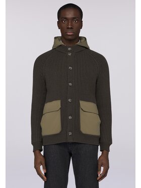 Trussardi Trussardi Cardigan M0268000028N035 Verde Regular Fit