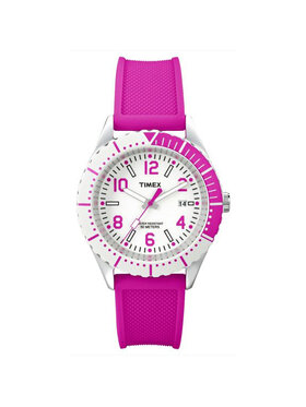 Timex Timex Zegarek T2P005 Różowy
