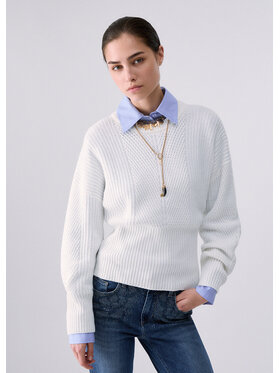 Liu Jo Liu Jo Maglione WF6233MS05110701 Bianco Regular Fit