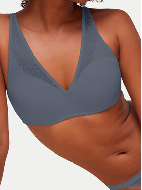 Triumph Nedrček Brez Kosti Triumph Signature Sheer 10215909 Modra