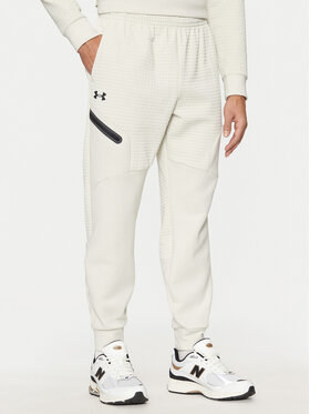 Under Armour Under Armour Спортивні штани UA Unstoppable 1386544 Écru Regular Fit