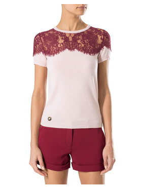 PHILIPP PLEIN PHILIPP PLEIN T-shirt 30781 Rosa Regular Fit
