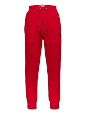 PITBULL PITBULL Spodnie dresowe SMALL LOGO HD Czerwony Regular Fit