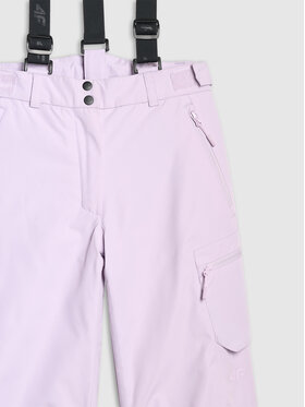 4F 4F Spodnie narciarskie SKI CLASSIC Fioletowy Regular Fit