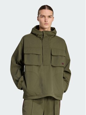 adidas adidas Kurtka przejściowa 161849 Zielony Loose Fit