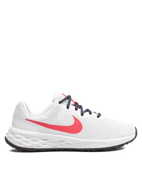 Nike Nike Buty do biegania Revolution 6 Nn (Gs) DD1096 101 Biały