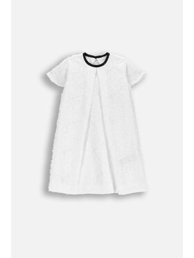 Coccodrillo Coccodrillo Elegantní šaty WC6128203EJG-001 Bílá Regular Fit