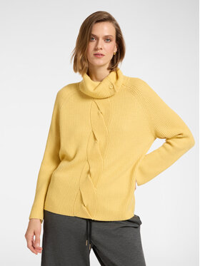 Elena Mirò Elena Mirò Cardigan M437Z000565N008 Giallo Boxy Fit