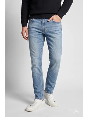 Cross Jeans Cross Jeans Jeansy F 194-749 Niebieski Straight Leg