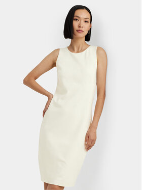 Lauren Ralph Lauren Lauren Ralph Lauren Kleid für den Alltag 250863911003 Écru Regular Fit