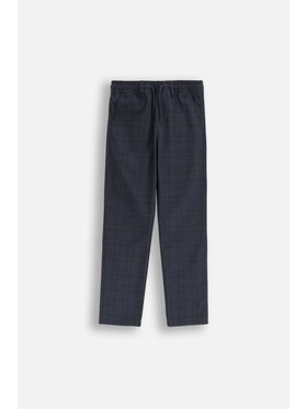 Coccodrillo Coccodrillo Kalhoty z materiálu WC5119101BSB-015 Tmavomodrá Regular Fit