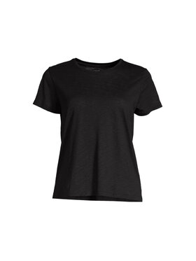 Casall Casall T-Shirt Easy Tee Czarny Regular Fit