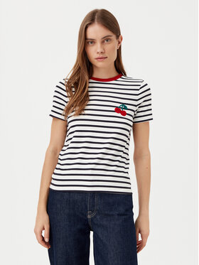 ONLY ONLY Tričko Heart 15318959 Tmavomodrá Regular Fit