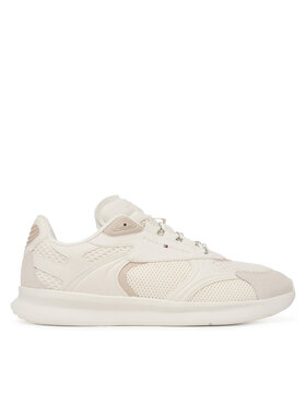 Tommy Hilfiger Tommy Hilfiger Sneakersy Lightweight Runner Monocolor FM0FM05928 Bílá