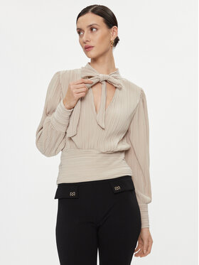 Vero Moda Vero Moda Bluzka 10295544 Écru Regular Fit