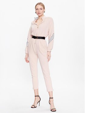 Elisabetta Franchi Elisabetta Franchi Kombinezon TU-022-31E2-V490 Bež Regular Fit