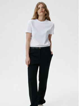 MARI PRETI MARI PRETI Pantalone da abito Vivara Nero Regular Fit